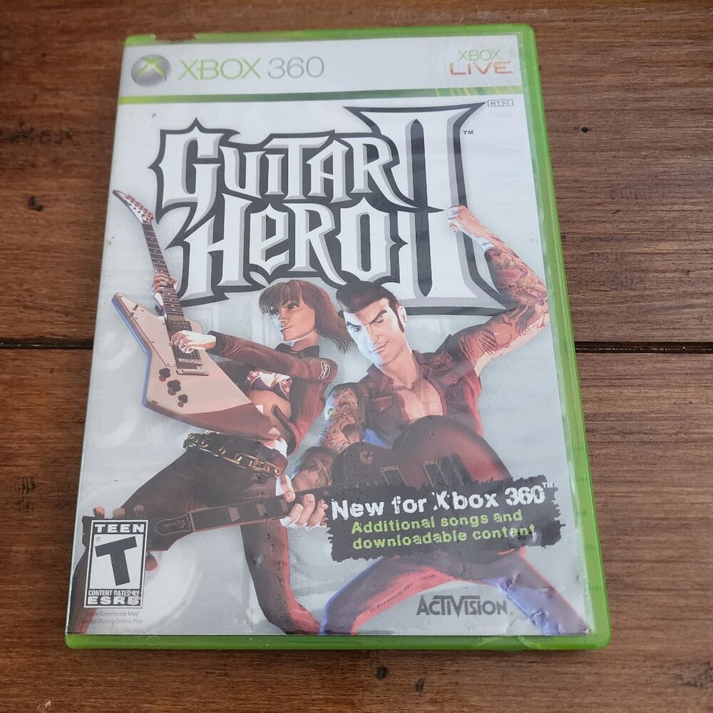 Guitar Hero 2 - Xbox 360 W/Manual